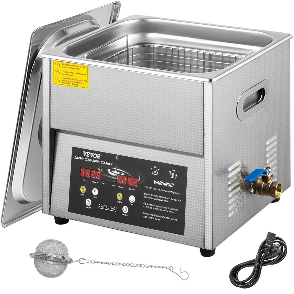 VEVOR VEVOR Digital Ultrasonic Cleaner 6L Ultrasonic Cleaning Machine