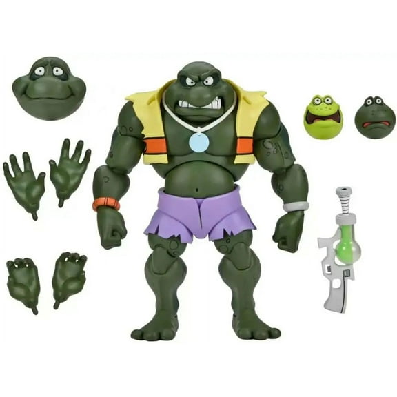 NECA Teenage Mutant Ninja Turtles Cartoon 7" Napoleon Bobafrog Action Figure