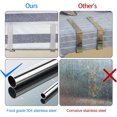 thumbnail image 5 of ShenMo 6 pcs Tablecloth Clip Set, Stainless Steel Tablecloth Clip Tablecloth Table Holder Non-Slip Clip for Home Wedding Picnic Restaurant, 5 of 5