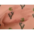 thumbnail image 4 of oneOone Cotton Poplin Fabric Leaves & Floral Block Fabric Prints By Yard 56 Inch Wide, 4 of 4