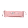 thumbnail image 1 of Bolsa de viaje para herramientas de peluquería, estuche de viaje para plancha, bolsa de maquillaje personal multiusos portátil. Rosa, 1 of 8