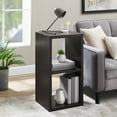 thumbnail image 2 of Linon Duhon 2-Cubby Storage Cabinet, Espresso, 2 of 11