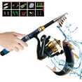thumbnail image 6 of Mini Fishing Rod Set | 7.5ft Telescopic Sea Rod with 200 Reel | 20-Piece Complete Fishing Kit | Portable Travel Fishing Gear for Beginners & Kids, 6 of 6