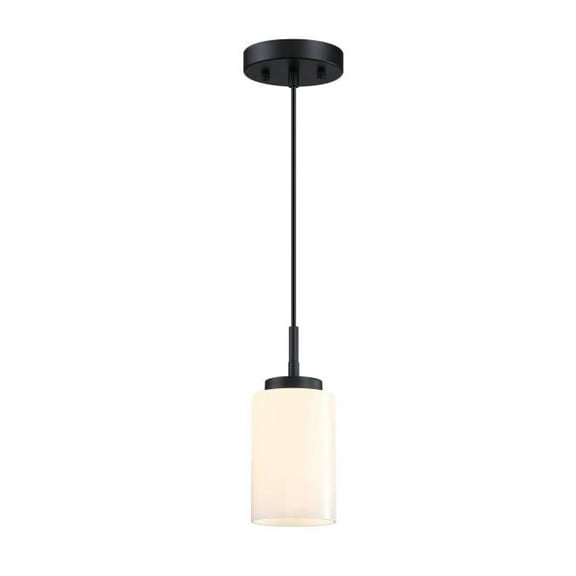 Westinghouse 6135400 Shamus 5" Wide Mini Pendant - Black