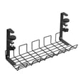 thumbnail image 1 of Gestión de cables de escritorio Gestión de cables y organizador de cable Práctico Organizador de cables ajustable fácil de instalar para la cocina Negro, 1 of 8
