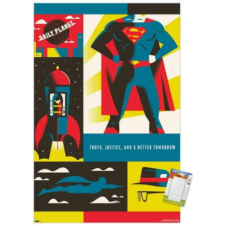 

Warner 100th Anniversary - Superman Wall Poster 14.725 x 22.375