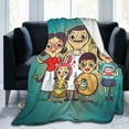 Bob's Burgers Cartoon Blanket, Ultra Soft Cozy Luxury Fleece Throw