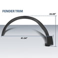 thumbnail image 3 of Pair Front Fender Flares Wheel Trim Opening Molding Left Right Fit For 2016-2019 Ford Explorer/Ford Police Interceptor Utility, 3 of 10
