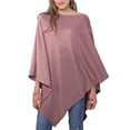 thumbnail image 1 of Bufanda MissShorthair, chal de punto suave, rosa, 100 cm, 1 of 7