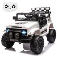thumbnail image 1 of 12V Ride-On Truck with Remote Control - 2WD Battery-Powered Toy Car with Spring Suspension & LED Lights, 1 of 6