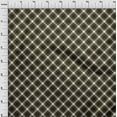 thumbnail image 4 of oneOone Georgette Viscose Olive Green Fabric Check Fabric For Sewing Printed Craft Fabric By The Yard 42 Inch Wide, 4 of 4
