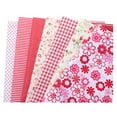 thumbnail image 2 of Fabric Bundle Patchwork Squares 7PCS 25x25cm Soft Cotton Quilting Sewing DIY Precut Prewashed Assorted Prints for Bag Wallet Baby Clothes Quilt Crafts School Kids Bedding, 2 of 5
