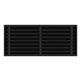 thumbnail image 2 of BUILDMART - 36x16 Modern AC Vent Cover - Decorative Black Aluminum Air Vent - Standard Linear Slot Diffuser - Heating and Cooling Register Grille for Ceiling, Walls & Floors - Texas Buildmart, 2 of 8