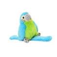 thumbnail image 2 of Peluche de loro, juguete interactivo, figuras para niños, regalo, pulsera de loro, animal Azul, 2 of 9
