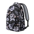 thumbnail image 2 of "Floral Escape Backpack with Sunflower Details - Waterproof School Backpack for Women, Includes Dedicated Laptop Compartment & Side Water Bottle Pocket", 2 of 6