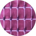 thumbnail image 1 of Ahgly Company Tapis d'Intérieur Lavables en Machine, Ronds de Transition, Violet Moyen, Rose Rouge, Ronds de 8 Pi, 1 of 7