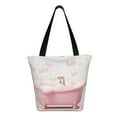 thumbnail image 3 of Haiem Cute Bathtub Pattern Shoulder Bag - Durable and Spacious Tote Bag,Versatile Shopping Bag, 3 of 9