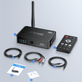 thumbnail image 2 of Estbridg Bluetooth 5.1 NFC Audio Receiver Dual Interface Wireless Connectivity for Various Devices, 2 of 9