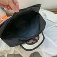 thumbnail image 3 of Cartoon Fashion Backpack Casual Oxford Cloth Soft Korean BackPack (Purple), 3 of 10