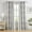 Black Gold, variant on Nanshing Jamie Grommet Light Filtering Boho Curtain Set, Taupe, 37" x 84"