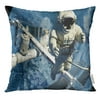 CMFUN Moon The Astronaut on of Planet Elemen Ts This Furnished by NASA Space Pillow Case 20x20 Inches Pillowcase