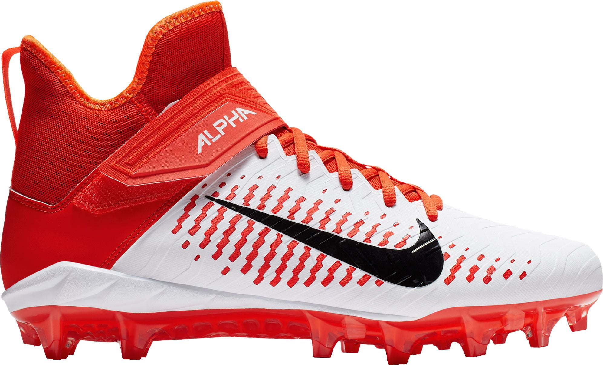 Nike Men's Alpha Menace Pro 2 Mid Football Cleats - Walmart.com - Walmart.com