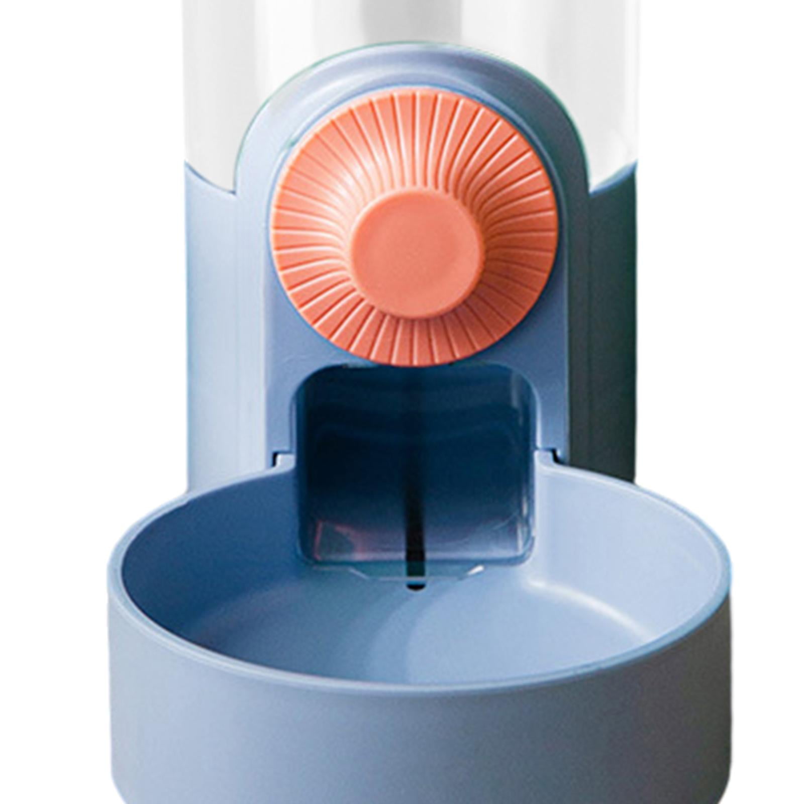 Automatic Pet Feeder Hanging Food Feeding Product Food Container Dog Bowls Small Animals - Blue
