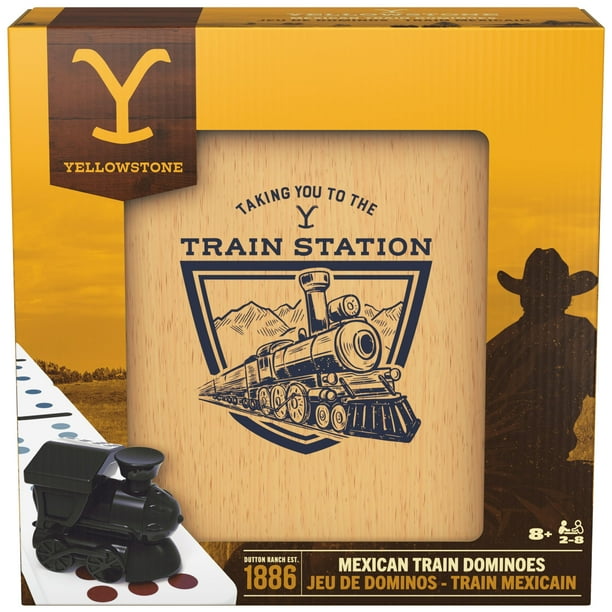 Set de dominó Spin Master Games Yellowstone Mexican Train