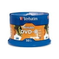 thumbnail image 2 of Verbatim 95137 4.7 GB 16X DVD-R Recordable Discs in Spindle - White (50/Pack), 2 of 2