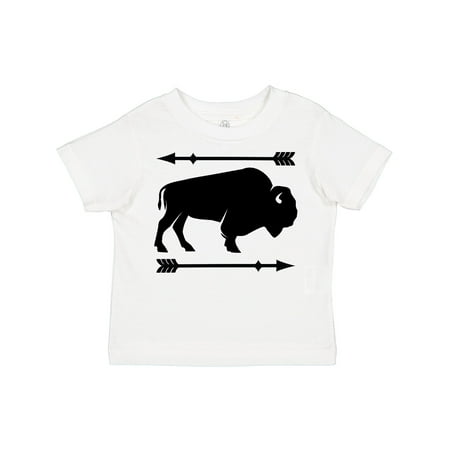 

Inktastic Buffalo Cute Animal Western Gift Toddler Boy or Toddler Girl T-Shirt