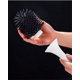 thumbnail image 4 of Escobilla de baño de silicona, escobilla de baño flexible con cepillo de silicona, montaje en pared sin perforaciones, color blanco, 4 of 5