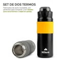 thumbnail image 4 of Termos para Agua, Café y Té Hikeo Acero Inoxidable Doble Pared 2 Piezas, 4 of 8