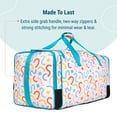 thumbnail image 4 of Wildkin Kids Weekender Duffel Bag for Boys and Girls, 22 Inch (Confetti Peach), 4 of 8