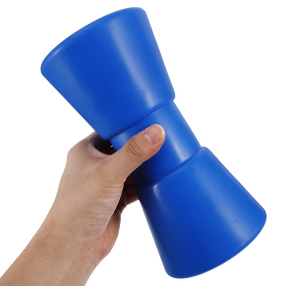 WEUVEB Bow Roller for Boat Trailer Rubber Blue with Smooth Movement 1Pack