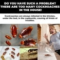 thumbnail image 3 of Cockroach Control Stations Indoor/Outdoor Use for Small and Large Cockroach Quick Catch Effective KeepAway Cockroach Stations Home Room Kitchen Toilet 8/16/24PCS, 3 of 9