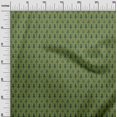 thumbnail image 2 of oneOone Georgette Viscose Fabric Floral & Flying Swan Block Print Fabric BTY 42 Inch Wide, 2 of 4