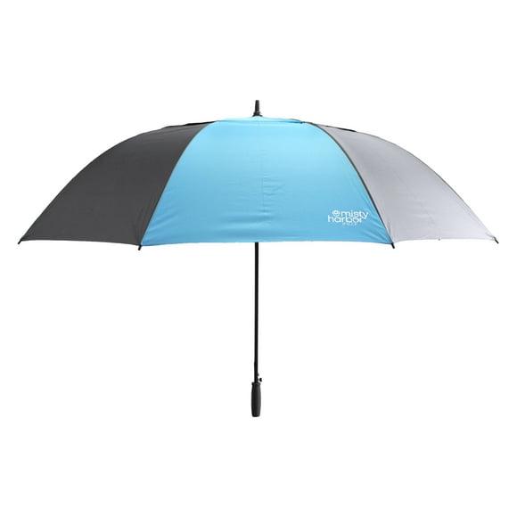 Misty Harbor 72 Inch Golf Umbrella, Blue and Grey