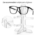thumbnail image 4 of 2 Pcs Glasses Stands Glasses Racks Sunglass Holders Display Organizers Sunglasses Frame Shelves, 4 of 8