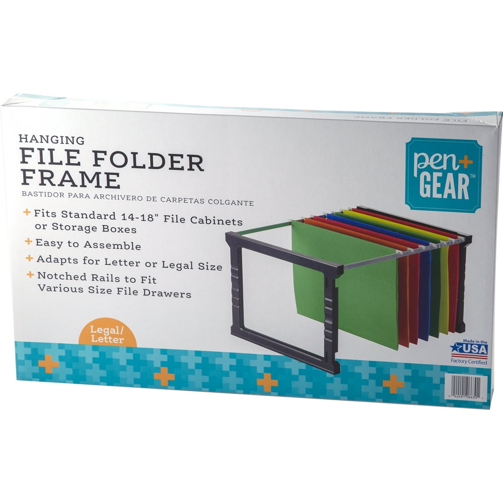 Pen + Gear Legal/Letter Size Hanging File Folder Frame