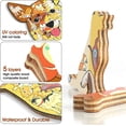 thumbnail image 5 of Puzles de madera con forma de animales HUOGUO Lucky Dog, 200 piezas, para adultos, 5 of 5