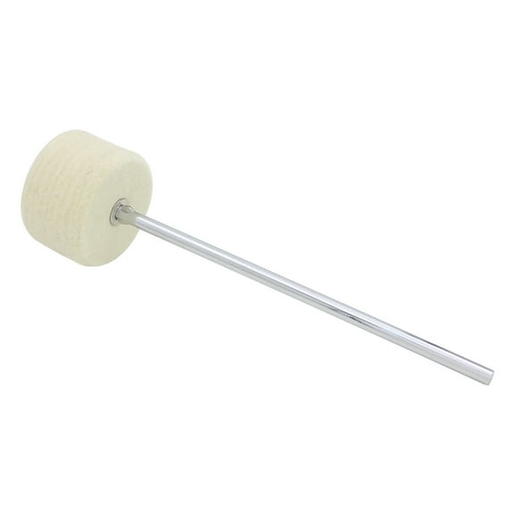 Raindrops 1Pcs White Bass Drum Pedal Beater for Kick Drum Beater in 7.3x7x1.4in