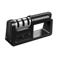 thumbnail image 1 of AMLESO Knife Sharpening Tool Knife Sharpening Stone Stainless Steel Handheld Heavy Duty Black, 1 of 8