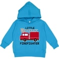 thumbnail image 2 of Inktastic Red Fire Little Firefighter Toddler Hoodie, 2 of 4
