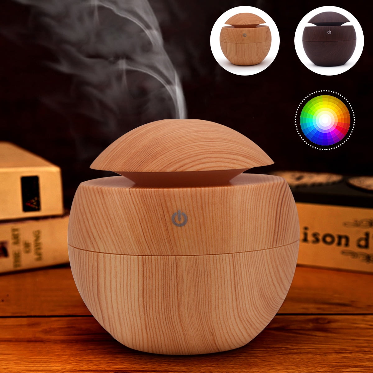Portable Mini USB Air Humidifier Purifier Aroma Diffuser Atomizer