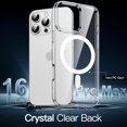 thumbnail image 3 of Funda Magnética KAIYANG para iPhone 16 Pro MAX 6.9 Pulgadas Transparente Compatible con MagSafe, 3 of 5