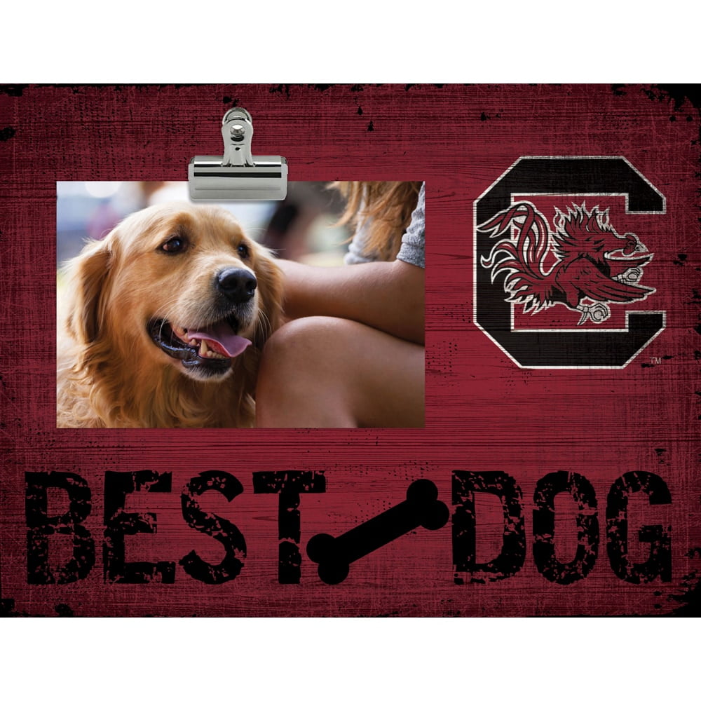 South Carolina Gamecocks 10.5" x 8" Best Dog Clip Photo Frame