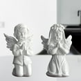 thumbnail image 2 of AOOOWER Cherub Angelic Praying Boy Girl Sculpture Statue Garden Christian Figurine Ornament for Home Table Decoration Party Gift, 2 of 10