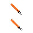 thumbnail image 2 of Speravity Llavero de nailon para vehículo y motocicleta, portátil, Universal, Flexible, de Color sólido, para colgar en la muñeca, accesorios para Amarillo 2piezas Speravity CBP234583, 2 of 6