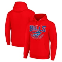 Men's Starter Red Buffalo Bills -80s Inspired Pullover Hoodie