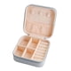 thumbnail image 4 of Caja de joyería jinwen Rosa con cremallera de viaje, 4 of 5